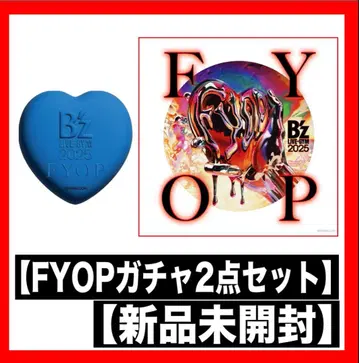 B'z LIVE-GYM 2025 FYOP GACHA 가챠 2종 세트