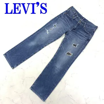 리바이스 데미지 가공 데님 청바지 27 C3655