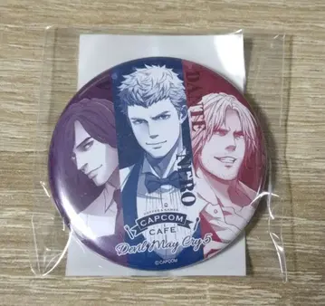 데빌 메이크라이 캡콤 카페 캔뱃지 V 네로 단테 2