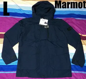 새상품 Marmot 마운틴 후드티 L 네이비 마모트