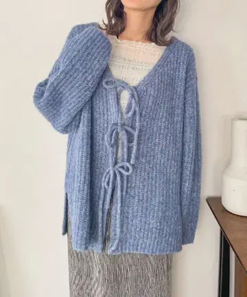 로리즈팜 2way 멜란지 리본 LS