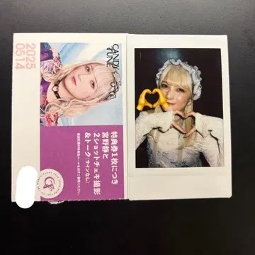 CANDY TUNE 미야노 시즈카 폴라로이드 LARME 발매 이벤트