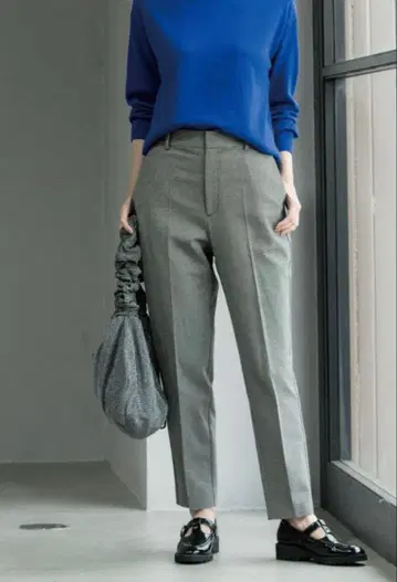 OPAQUE 웜 터치 테이퍼드 팬츠 새상품