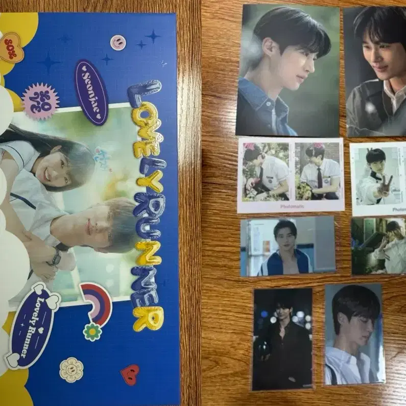 Lovely Runner Album + Byeon Woo Seok (Ryu Sun Jae) Photocard/Postcard