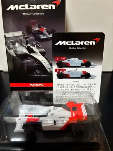 교쇼 McLaren MP4/2 미니카 No.7