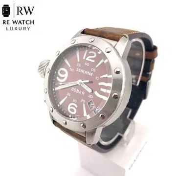 7-3595 SEALANE SE 32 손목시계 20BAR 브라운
