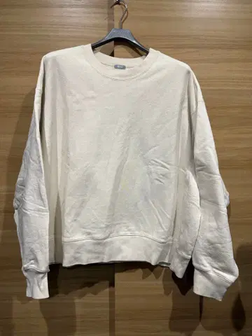 relume 저널 스탠다드 맨투맨 L 아이보리