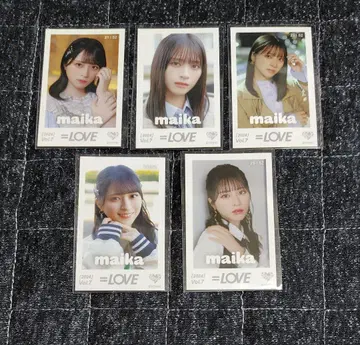 사사키 마이카 미니 사진 카드 Vol.7 컴프 =LOVE 이코러브