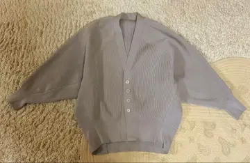 anana 그레이 V넥 가디건