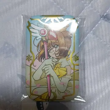 카드캡터 사쿠라 스퀘어 캔뱃지 키노모토 사쿠라