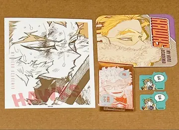 히로아카 원화전 카드 코스터 씰 명언 아크릴 배지 호크스