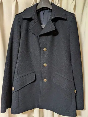 폴스미스 싱글 피코트 L 사이즈 네이비