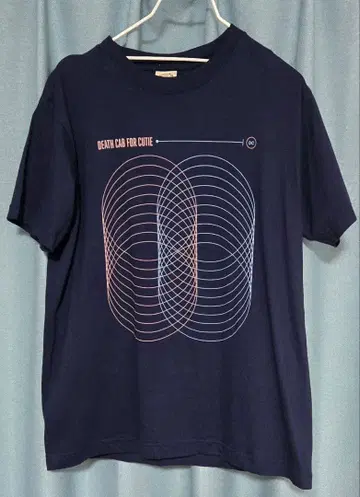 DEATH CAB FOR CUTIE 티셔츠 M 사이즈 네이비