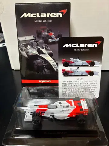 교쇼 McLaren MP4/11 미니카 No.7