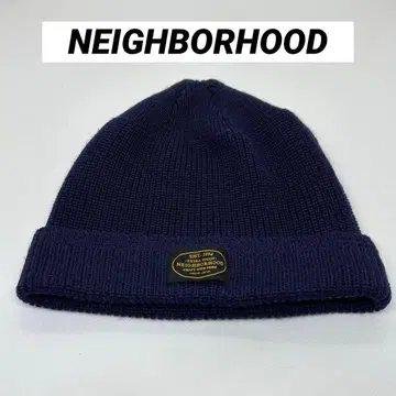 NEIGHBORHOOD 니트 모자 비니 네이비