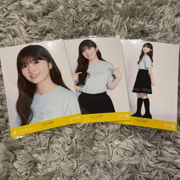 노기자카46 브로마이드 오가와 아야 쿠보 시오리 졸업 콘서트 T셔츠 컴프