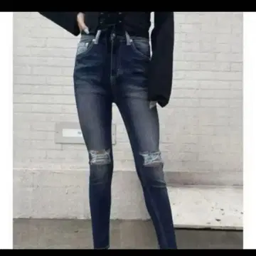 EGOIST 부품 배색 스키니 팬츠 하나짱