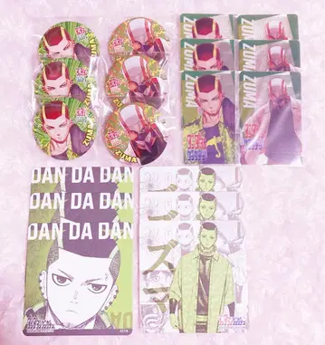 단단단 겐가텐 캔뱃지 클리어 카드 코스터 즈마