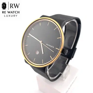 7-4733 SKAGEN SKW6296 손목시계 블랙 메쉬 밴딩