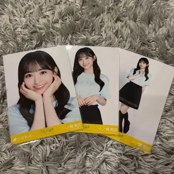 노기자카46 생사진 이치노세 미쿠 쿠보 시오리 졸업 콘서트 T셔츠 컴프