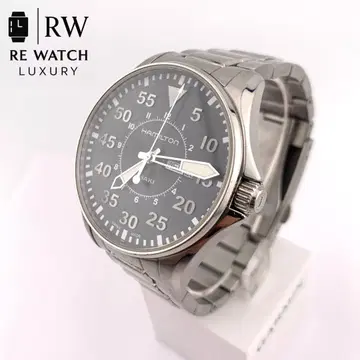 7-4827 해밀턴 카키 955.422 손목시계 블랙