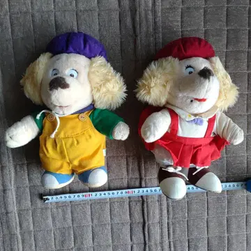 도레미파 도넛츠 봉제 인형 2체 세트