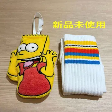 심슨 양말 타월인 파우치