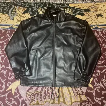 [최종 가격 인하 선착순] WEST BOY 블랙 가죽 자켓