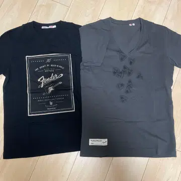 새상품 유니클로 UNIQLO fender 펜더 S 사이즈 2개 세트