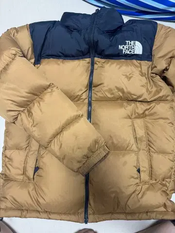 THE NORTH FACE 다운 자켓 L 사이즈 브라운/블랙