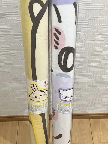 치이카와 (먼작귀) 러그 매트 ~늘어져 있기~ 토끼 모몽가 2종 세트