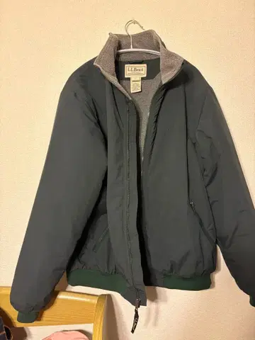 L.L.Bean 90s 그린 나일론 자켓