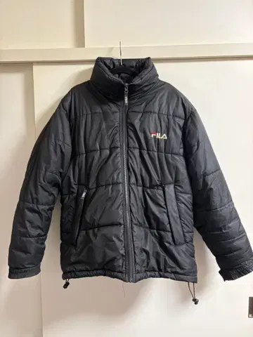 FILA 블랙 다운 자켓