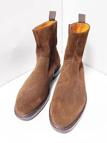 새상품 JALAN SRIWIJAYA 2nd 별주 스웨이드 집업 부츠