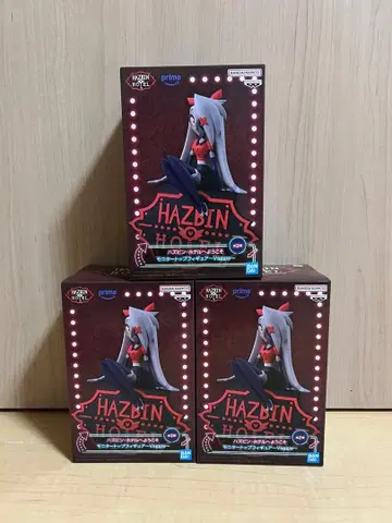 해즈빈 호텔에 오신 것을 환영합니다 모니터 탑 피규어 바기 A 3체 세트