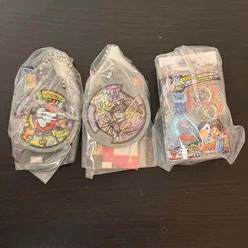 요괴워치 미니어처 패키지 컬렉션 미개봉 새상품 전 3종