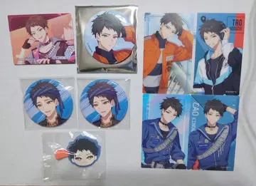 18TRIP 에이트리 클리어 카드 앞머리 클립 캔뱃지 키노우치 타오