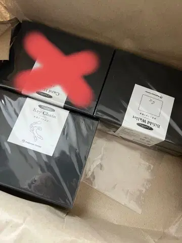 [ 세트 판매 ] 포켓몬 / 블래키 천연 가죽 접이식 지갑 키링