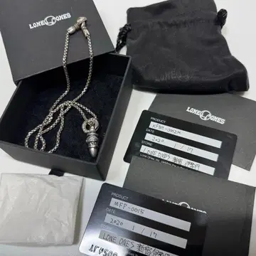 [ 정품 ] 론원스 호크 펜던트 & 박스 체인 세트 갤러리 포함