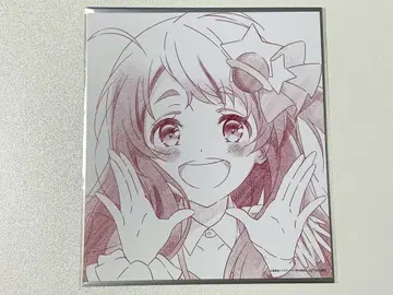 극장판 좀비랜드 사가 입장 특전 미니 색지풍 카드 미나모토 사쿠라