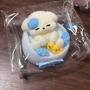 캐릭터 강아지 스퀴즈 목욕탕