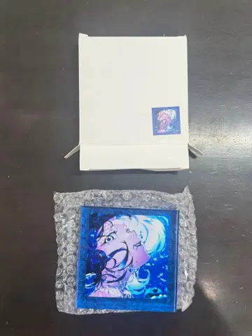 요네야마 마이 아크릴 블록 파랑