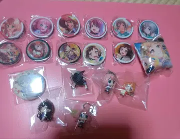 BanG Dream 마그넷 캔뱃지 키링 세트