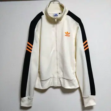 새상품급 아디다스 오리지널스 빈티지 트랙 자켓 크림