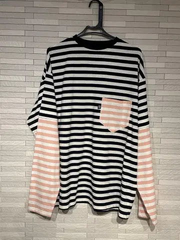 LITTLESUNNYBITE 스트라이프 긴팔 T셔츠 미사용