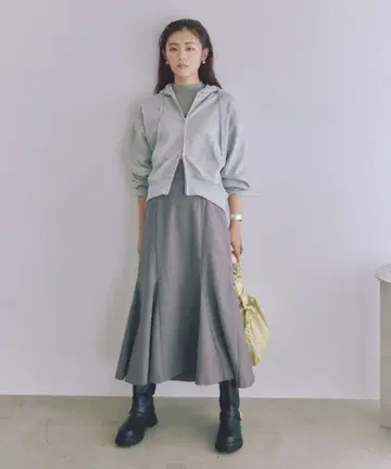 VIS easy 우아한 백 레이스업 머메이드 SK