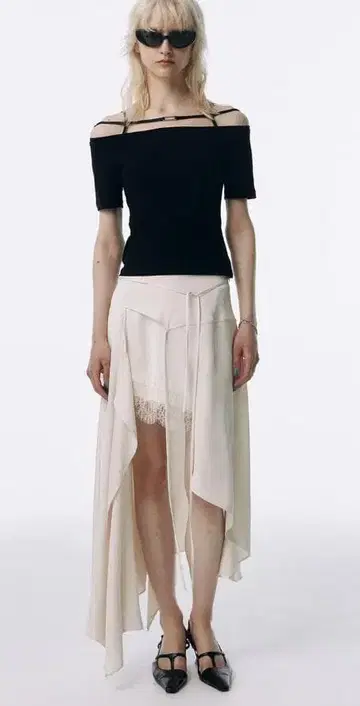 josemoon ASSYMMETRY SKIRT