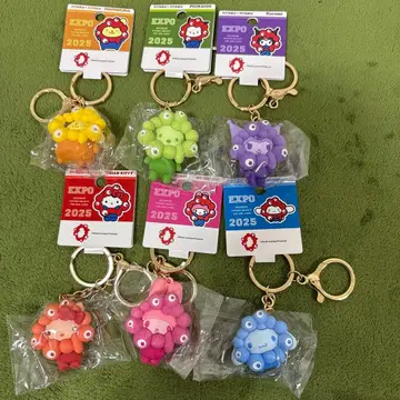 최애 컬러 미야쿠미야쿠 키링 간사이 박람회 세미 컴플리트