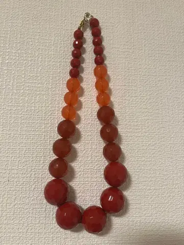 빅볼 빨간색 목걸이