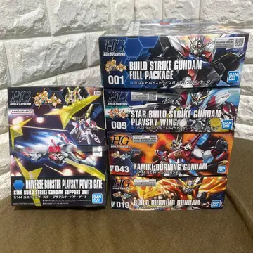 HG 건담 프라모델 빌드 시리즈 5체 묶음 판매
